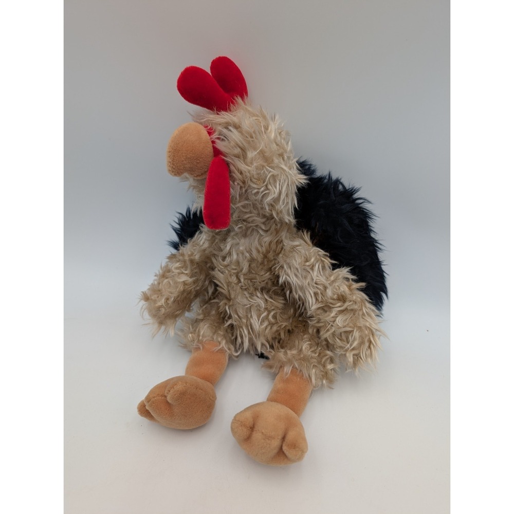 Russ‎ Gobble Turkey Plush Brown Furry 13 Inch Stuffed Animal Toy